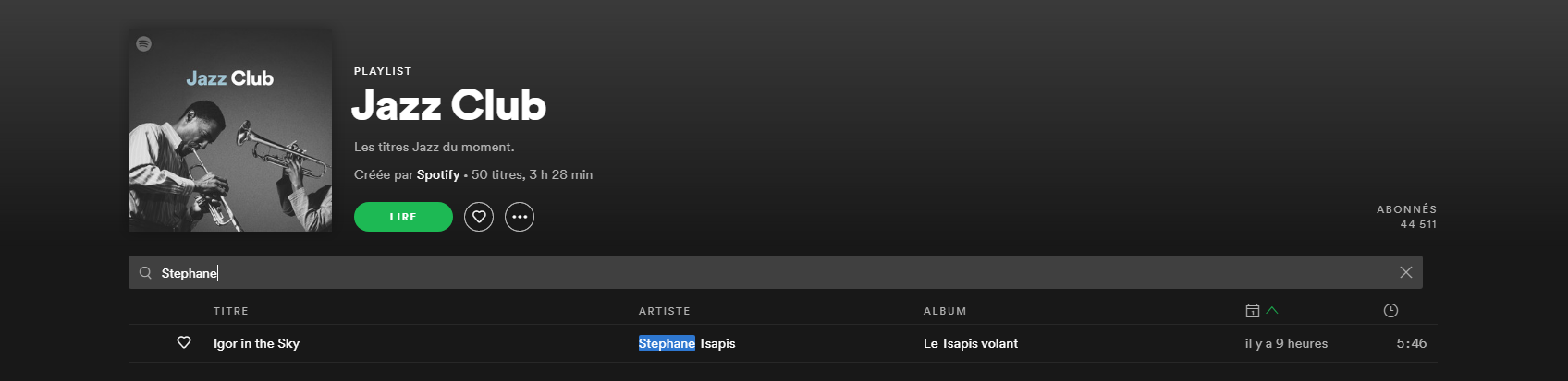 2020-01-17-Playlist-Spotify-Jazz-Club-Stephane-Tsapis-Le-Tsapis-Volant