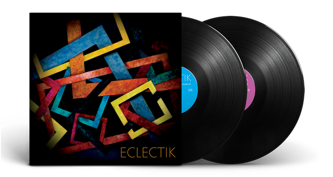 Cristal Records - André Cecarrelli - Hadrien Féraud - Sylvain Luc - Eclectik - Vinyl - Mockup