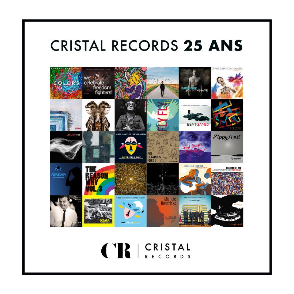 Cover - Playlist 25 ans - Cristal Record